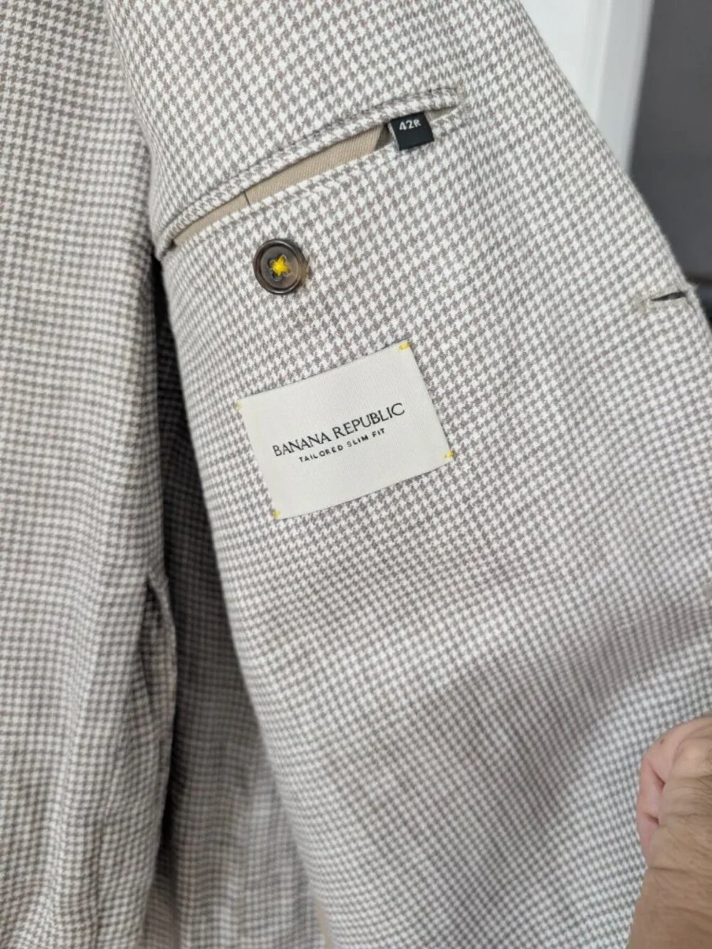 Linen suit